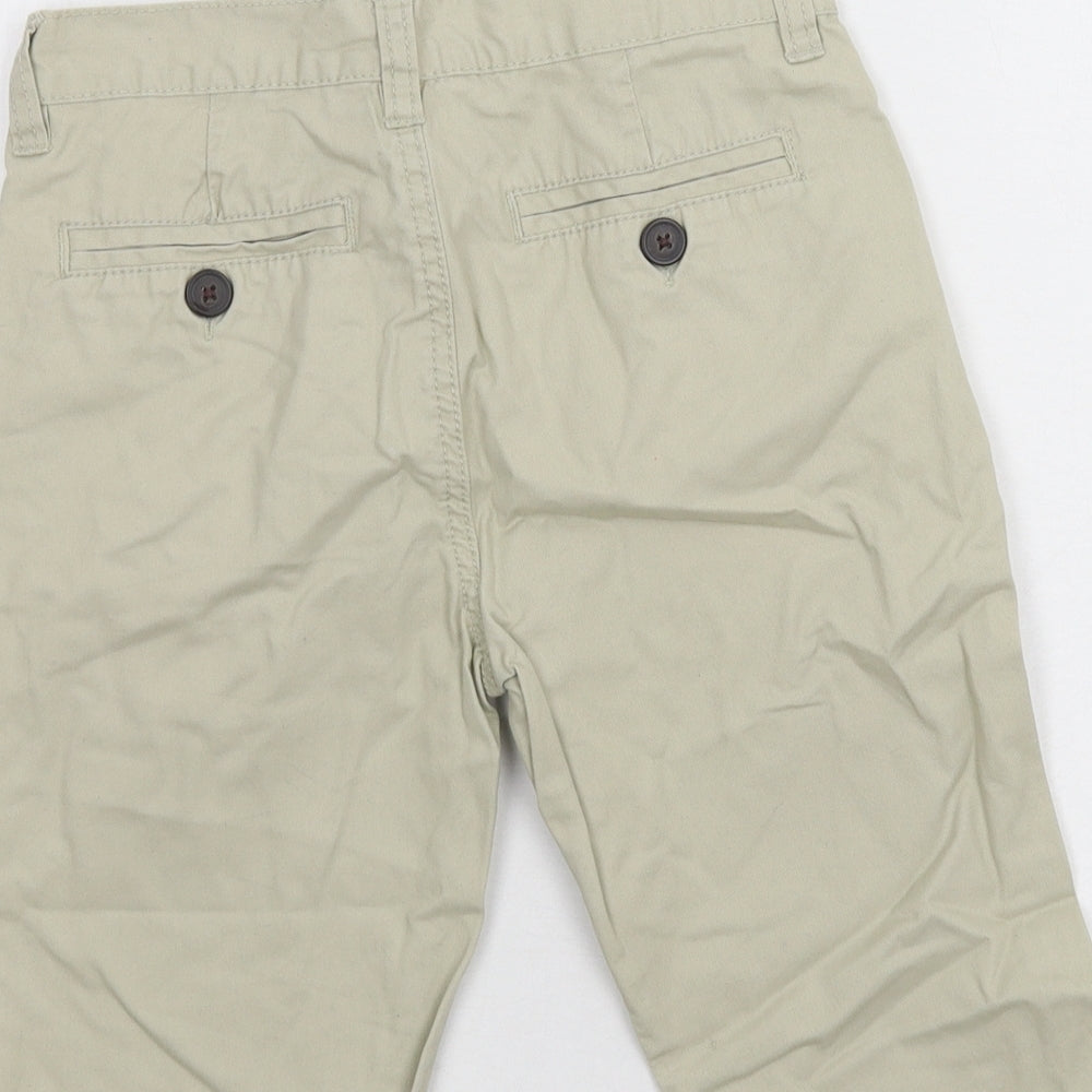 Denim & Co. Boys Ivory   Bermuda Shorts Size 10-11 Years