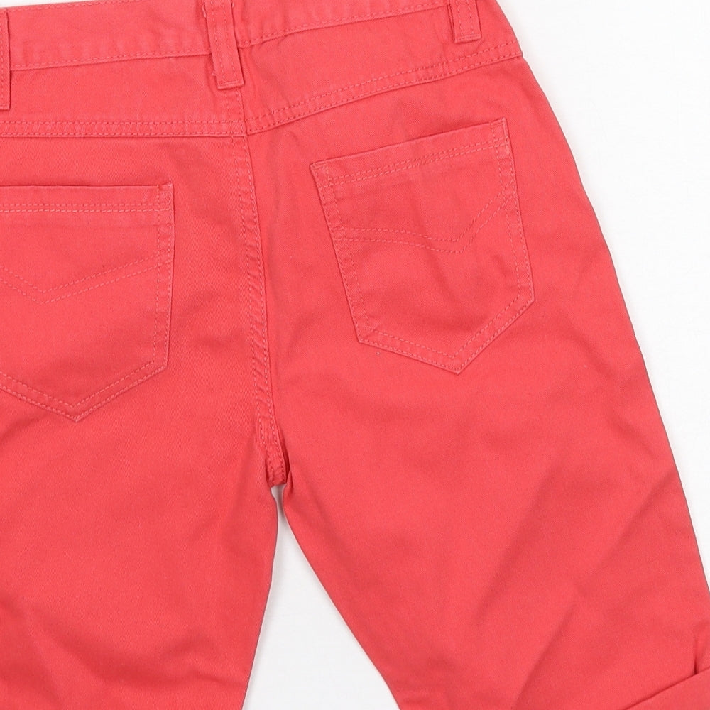 Denim & Co. Boys Red   Bermuda Shorts Size 10-11 Years