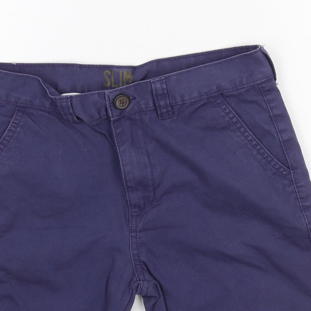 Denim & Co. Boys Blue   Bermuda Shorts Size 10-11 Years