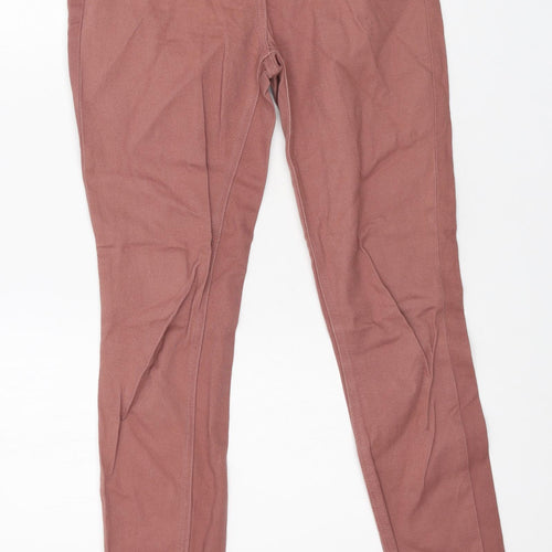 George Womens Pink  Denim Skinny Jeans Size 10 L29 in