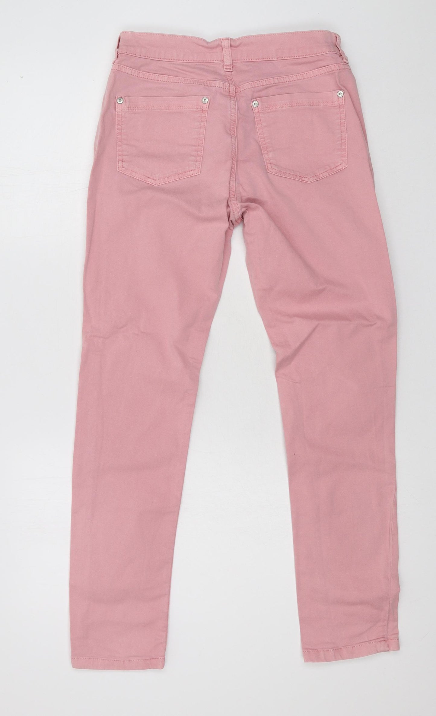 Oasis Womens Pink  Denim Skinny Jeans Size 10 L27 in