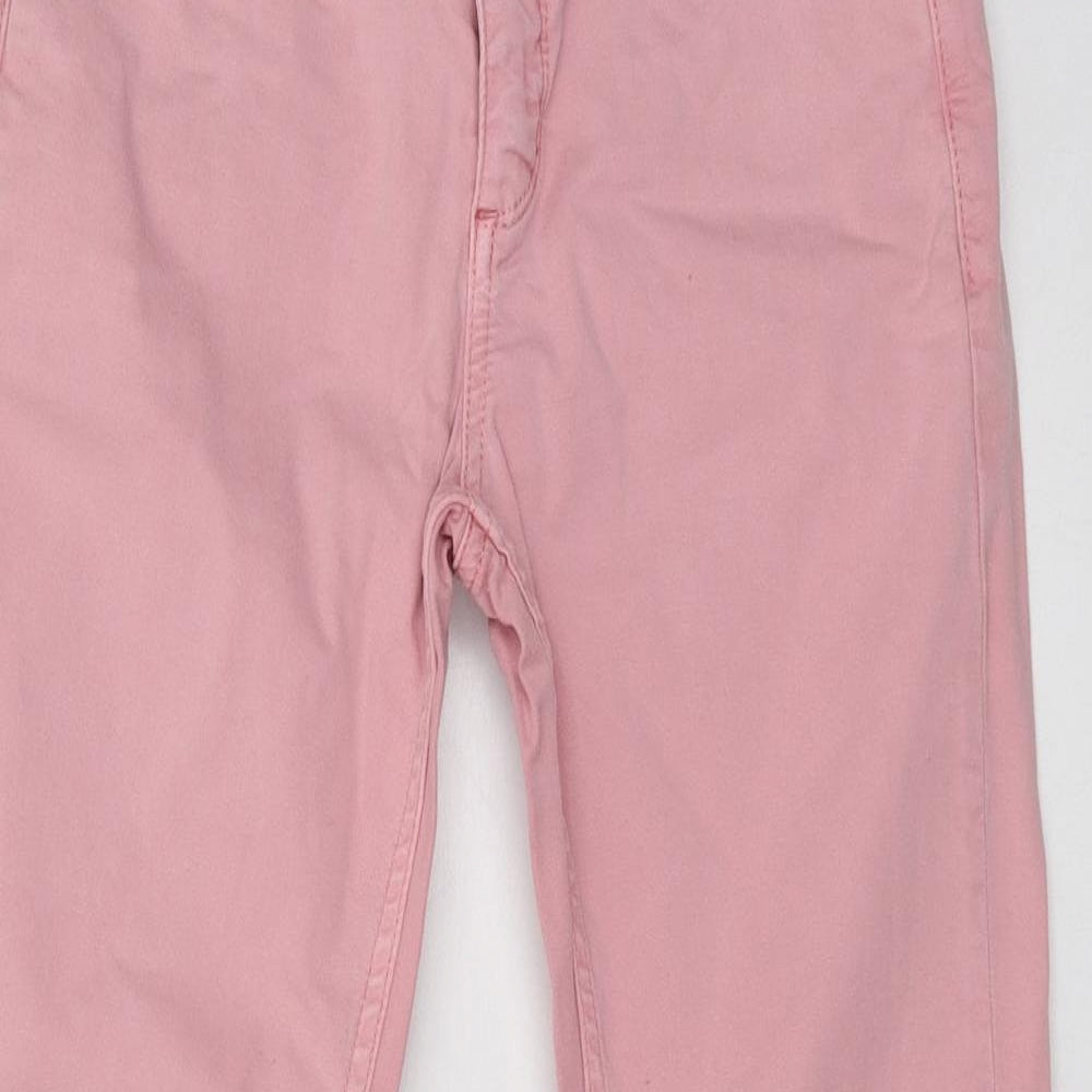 Oasis Womens Pink  Denim Skinny Jeans Size 10 L27 in