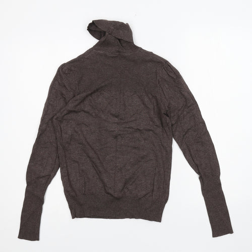 New Look Womens Brown  Knit Pullover Jumper Size 12