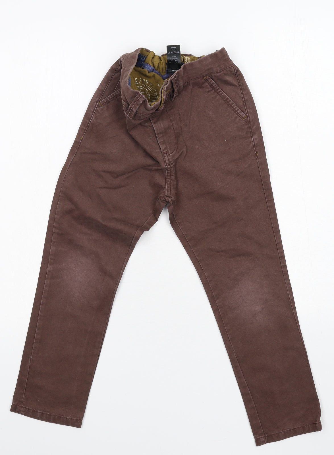 NEXT Boys Brown   Chino Trousers Size 7 Years