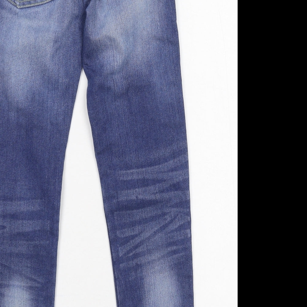George Boys Blue  Denim Straight Jeans Size 10-11 Years