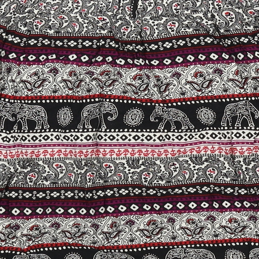 New Look Womens Gold   Flare Skirt Size 12