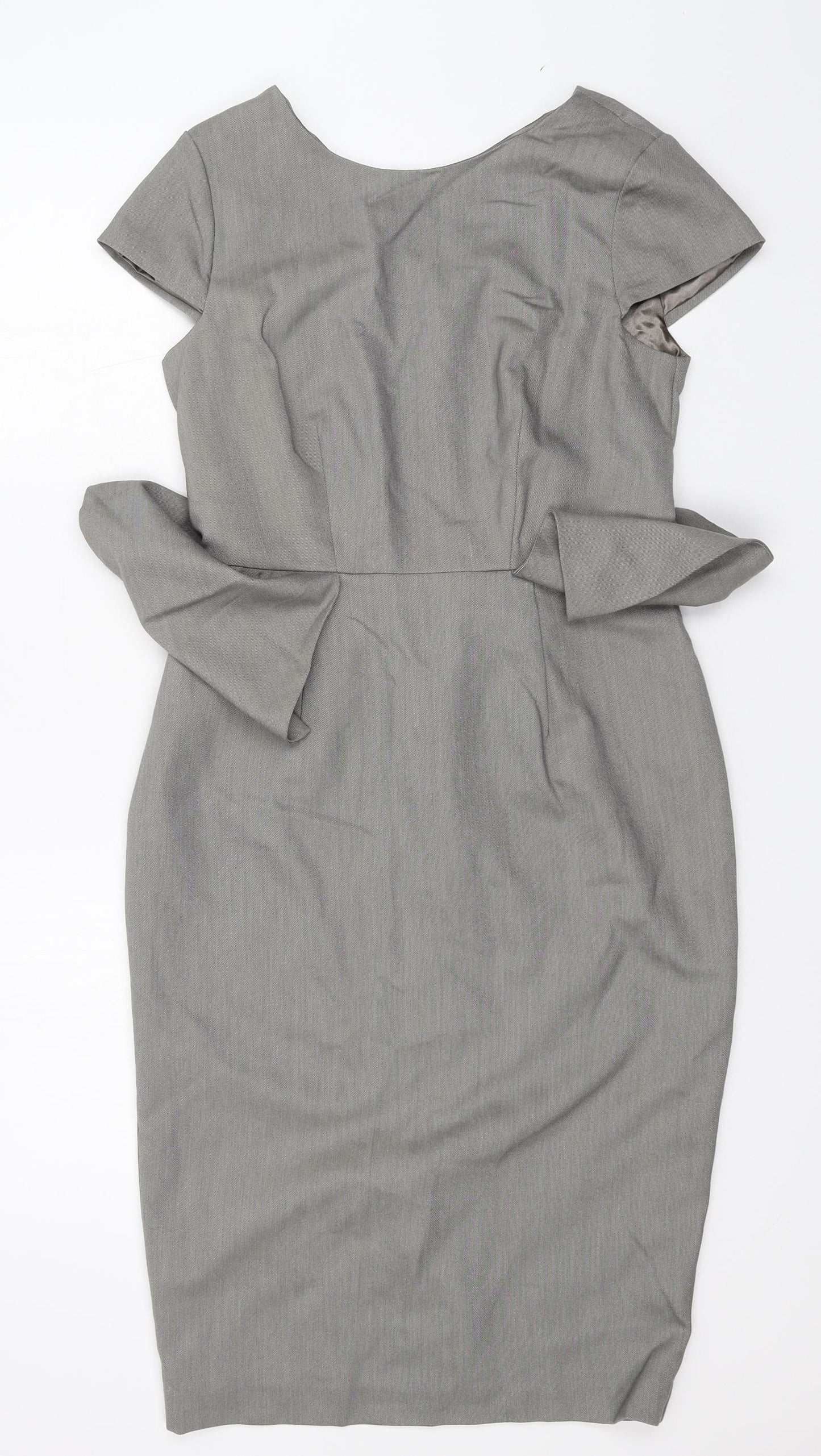 Papaya Womens Grey   Shift  Size 10