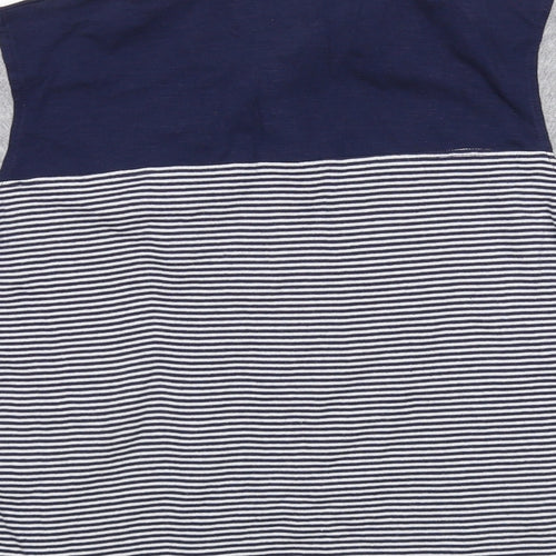 Sonneti Boys Blue Striped Jersey Basic T-Shirt Size 12-13 Years
