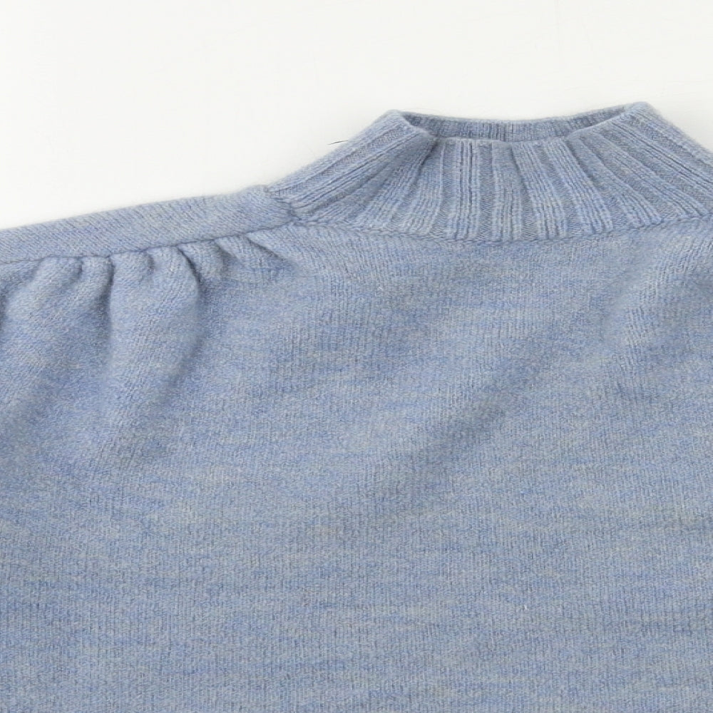 George Womens Blue  Knit Pullover Jumper Size 8
