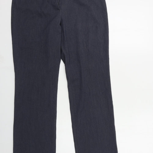 Marks and Spencer Womens Blue   Trousers  Size 12 L30 in