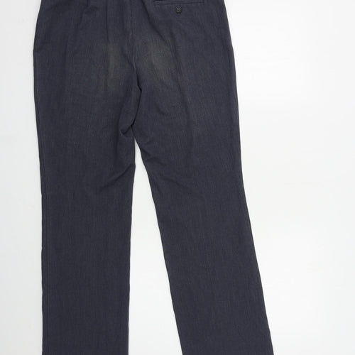 Marks and Spencer Womens Blue   Trousers  Size 12 L30 in