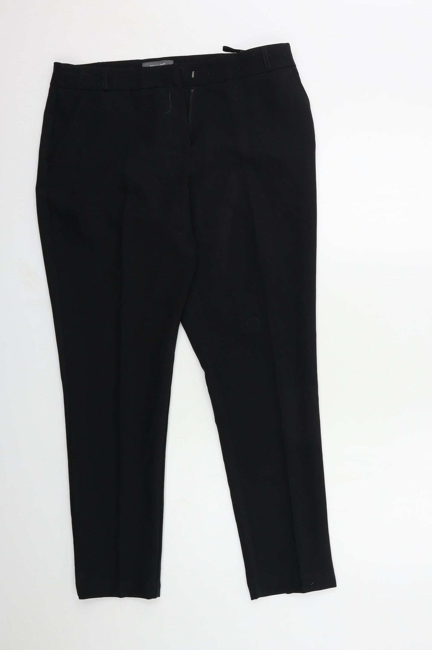 Primark Womens Black   Trousers  Size 14 L28 in