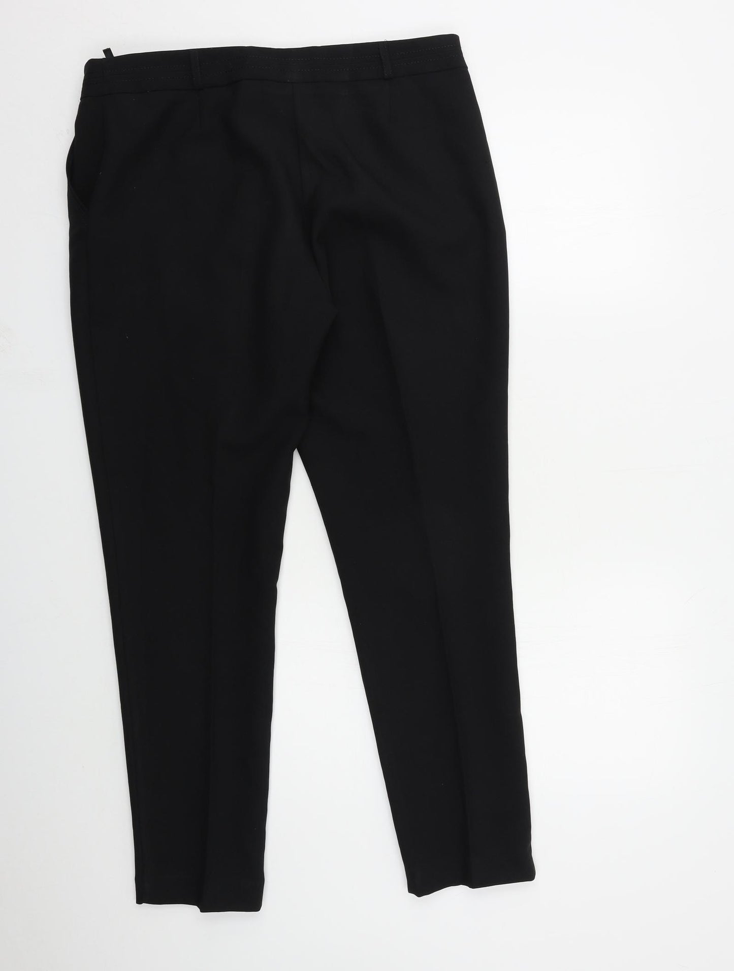 Primark Womens Black   Trousers  Size 14 L28 in
