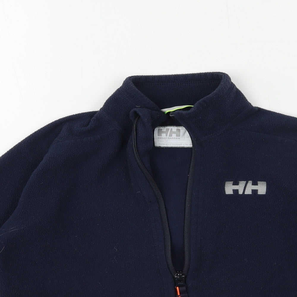 Helly Hansen Boys Blue  Fleece Full Zip Sweatshirt Size 8 Years