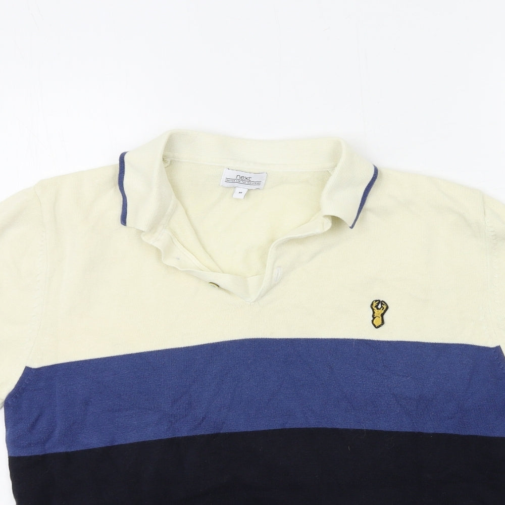 NEXT Mens White    Polo Size M