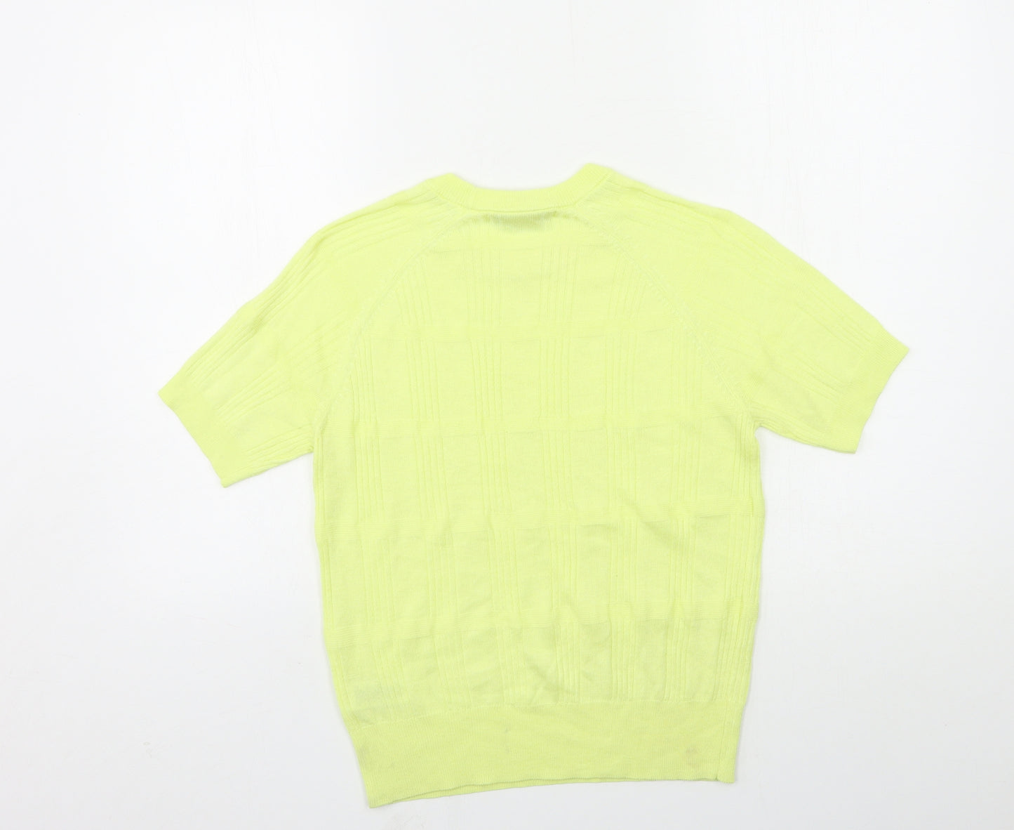 NEXT Womens Yellow  Knit Pullover Jumper Size 10