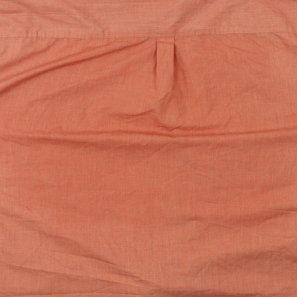 premier man Mens Orange    Button-Up Size 3XL