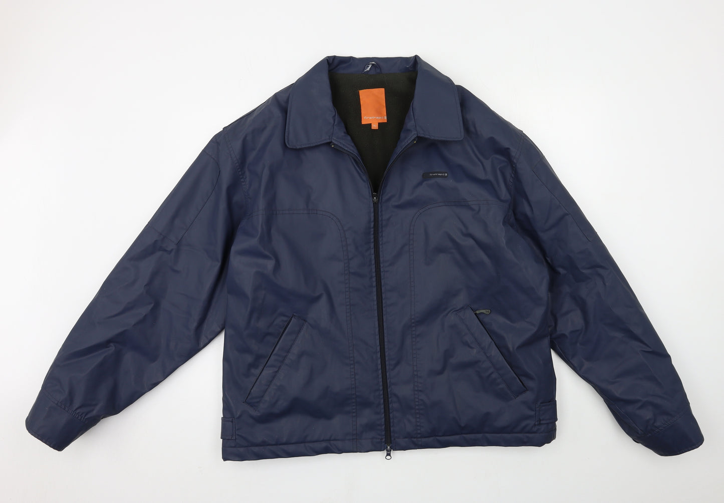 Firetrap Mens Blue   Bomber Jacket Coat Size XL