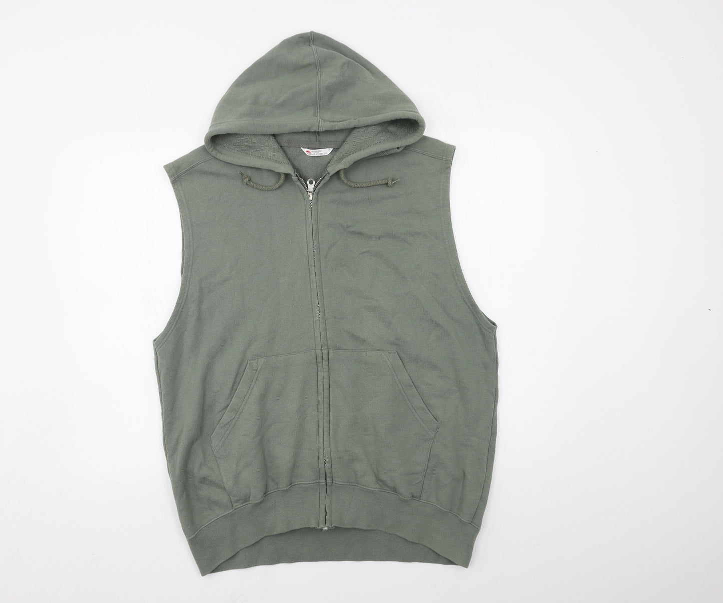 Marks and Spencer Mens Green   Full Zip Hoodie Size M