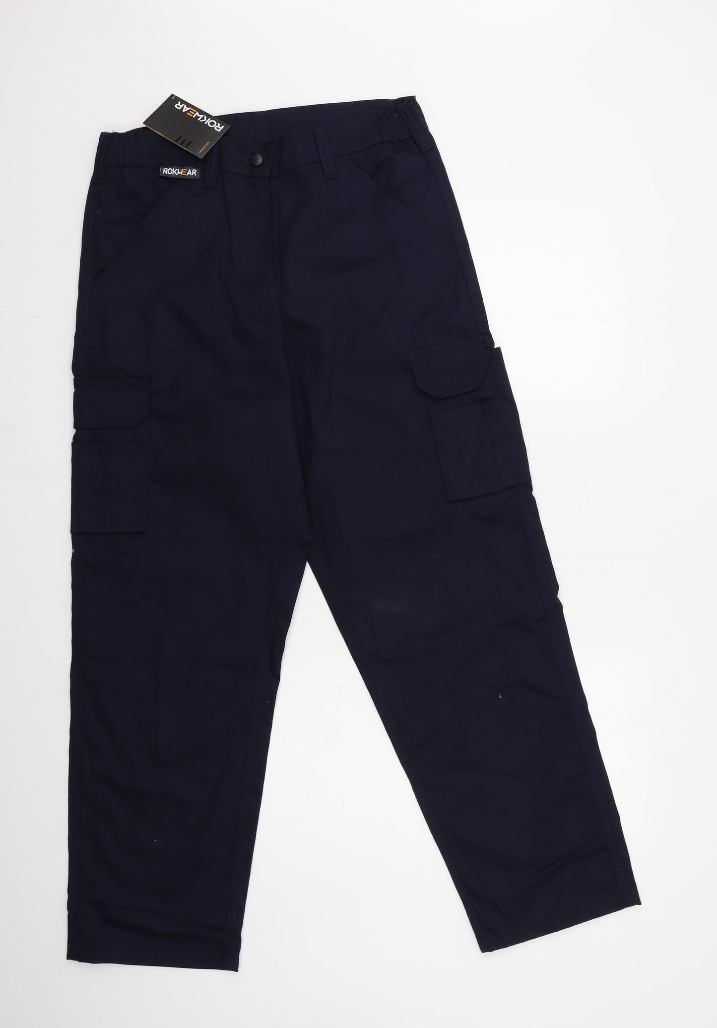 Rockware Womens Blue   Cargo Trousers Size 14 L29 in