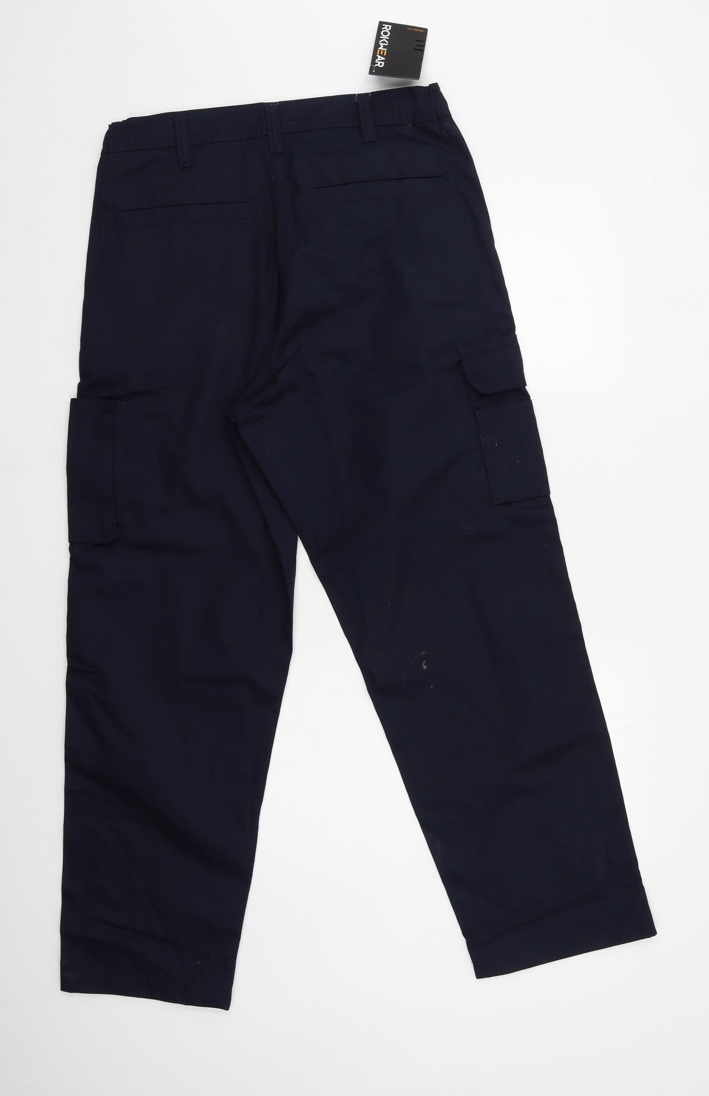 Rockware Womens Blue   Cargo Trousers Size 14 L29 in