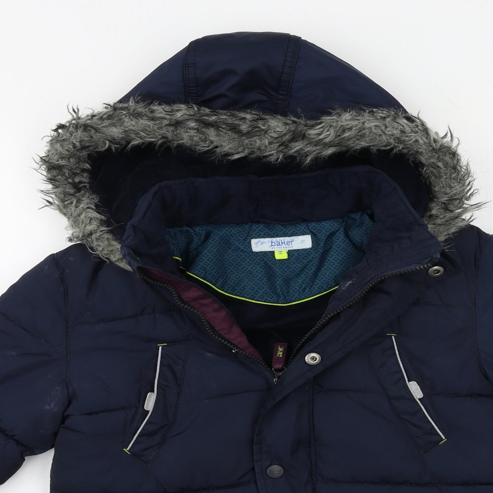 Ted Baker Boys Blue   Puffer Jacket Coat Size 10 Years