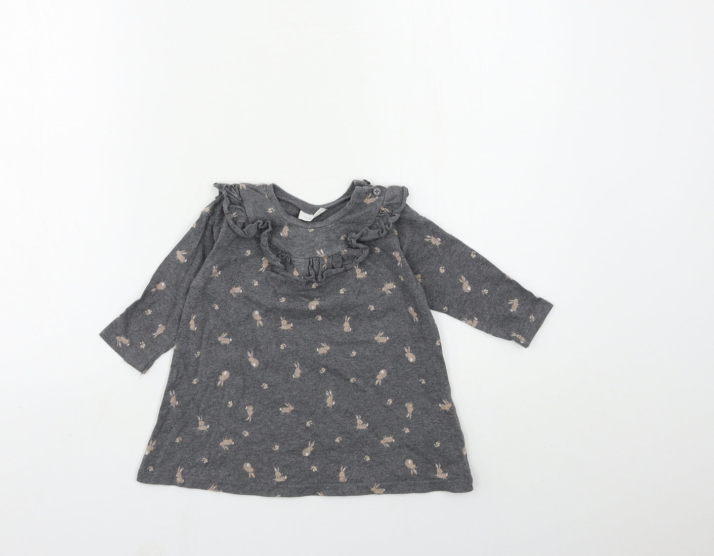 NEXT Baby Grey   A-Line  Size 9-12 Months