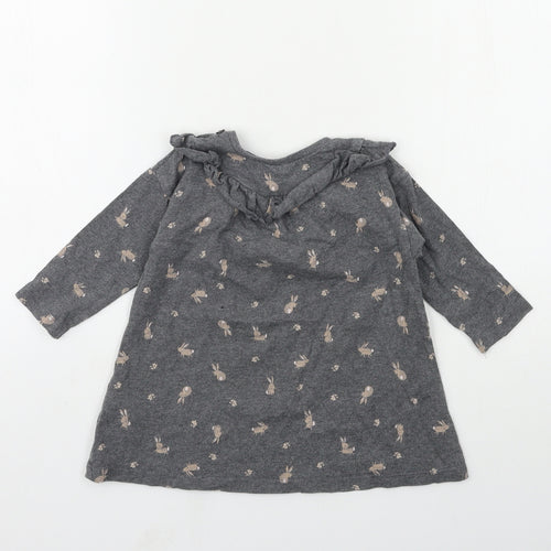 NEXT Baby Grey   A-Line  Size 9-12 Months