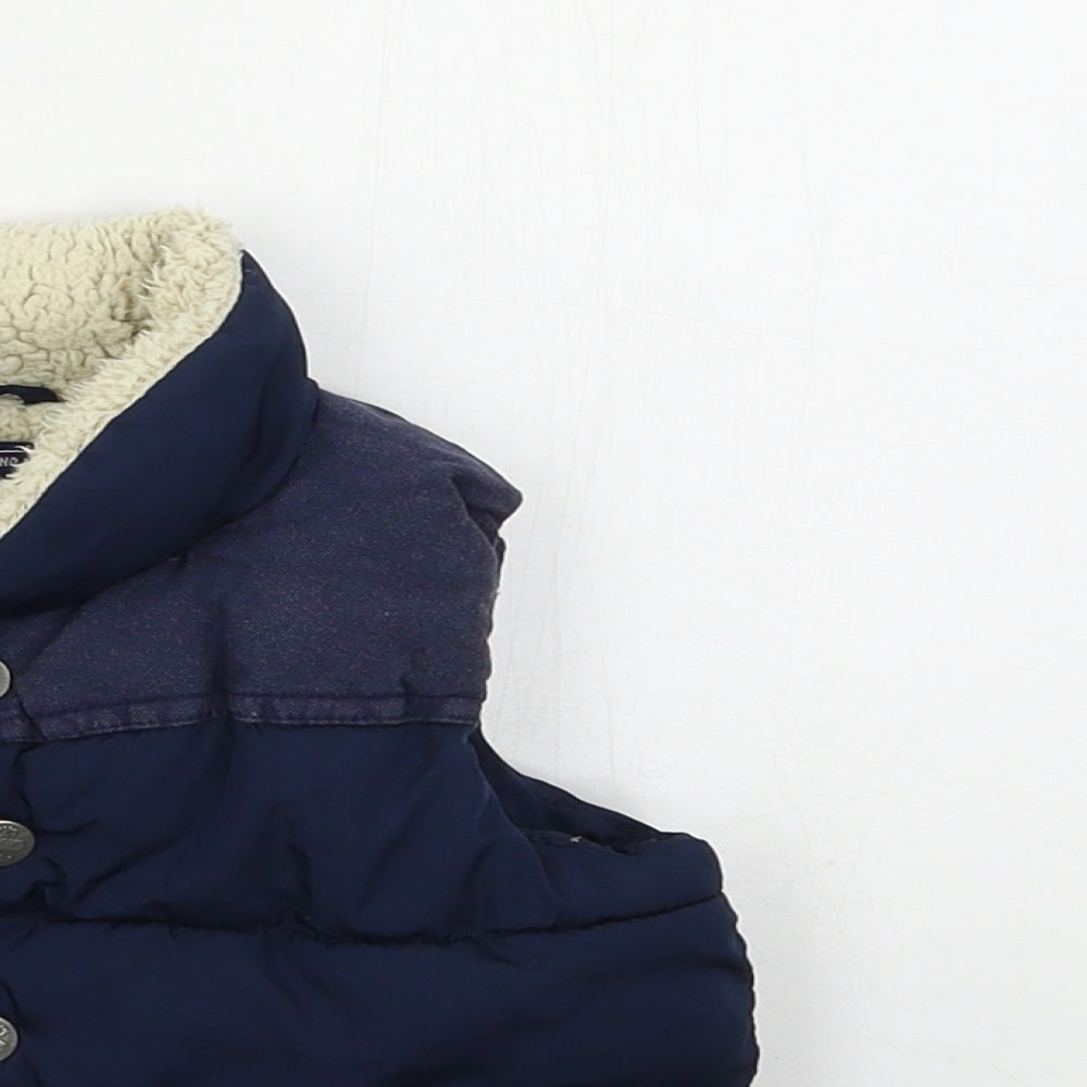 NEXT Baby Blue   Gilet Jacket Size 9-12 Months