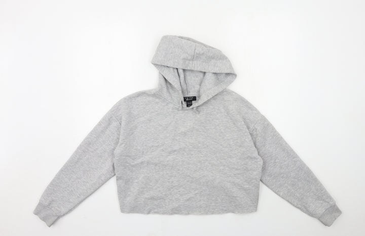 New Look Girls Grey   Pullover Hoodie Size 12-13 Years