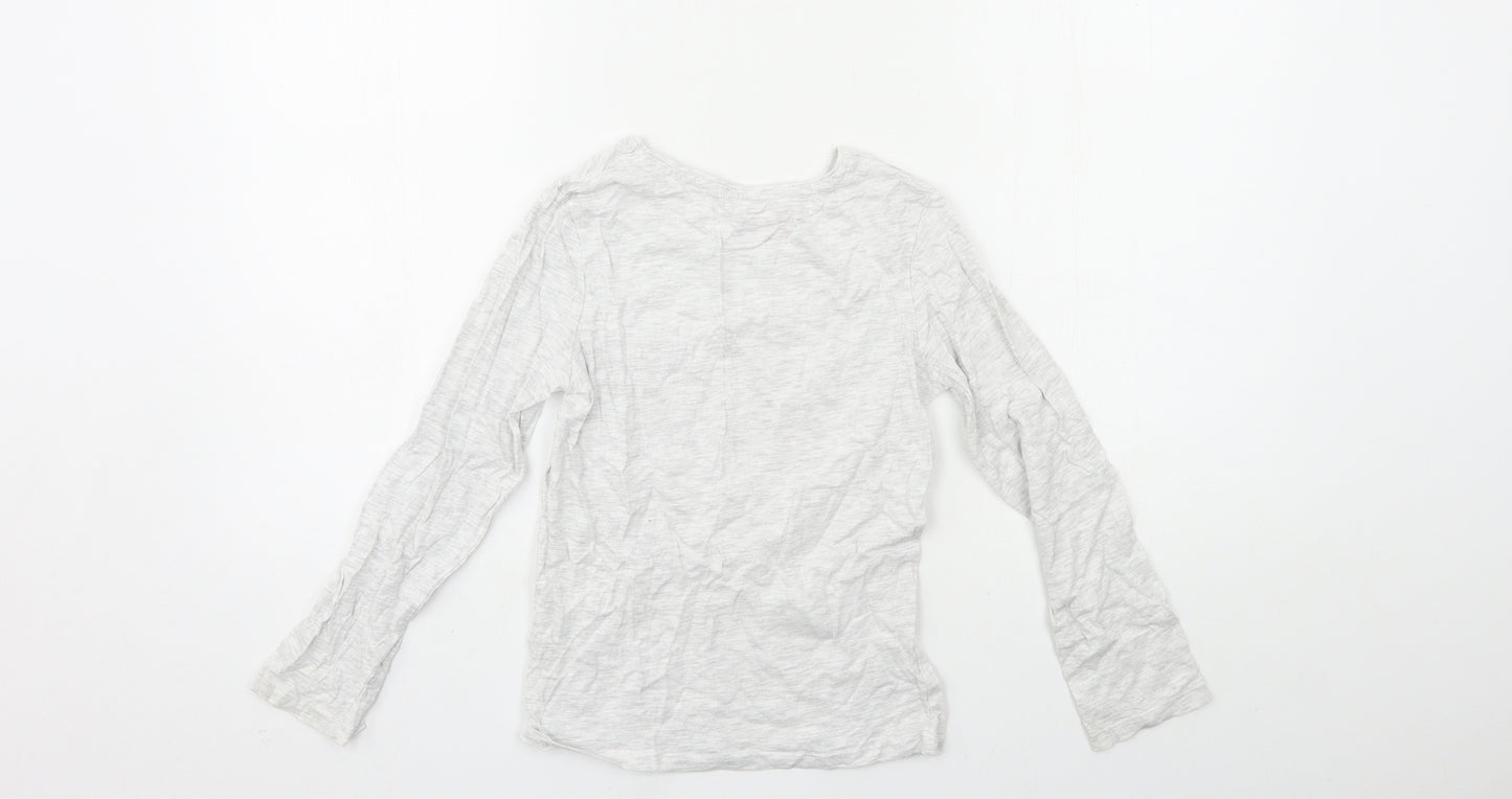 Primark Girls Grey   Basic T-Shirt Size 8-9 Years
