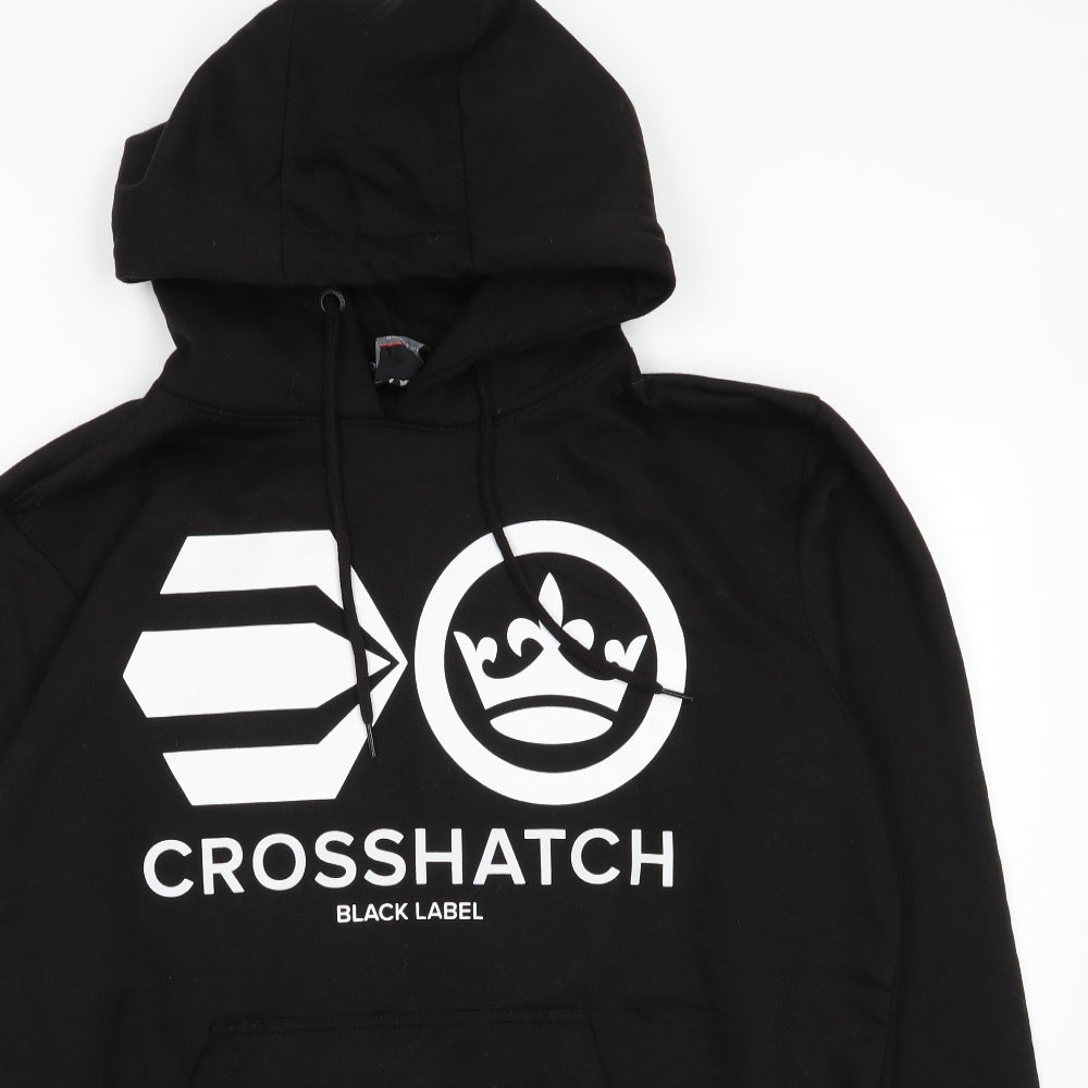 Crosshatch Mens Black   Pullover Jumper Size 2XL