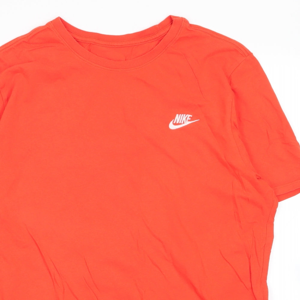 Nike Mens Orange    T-Shirt Size XL