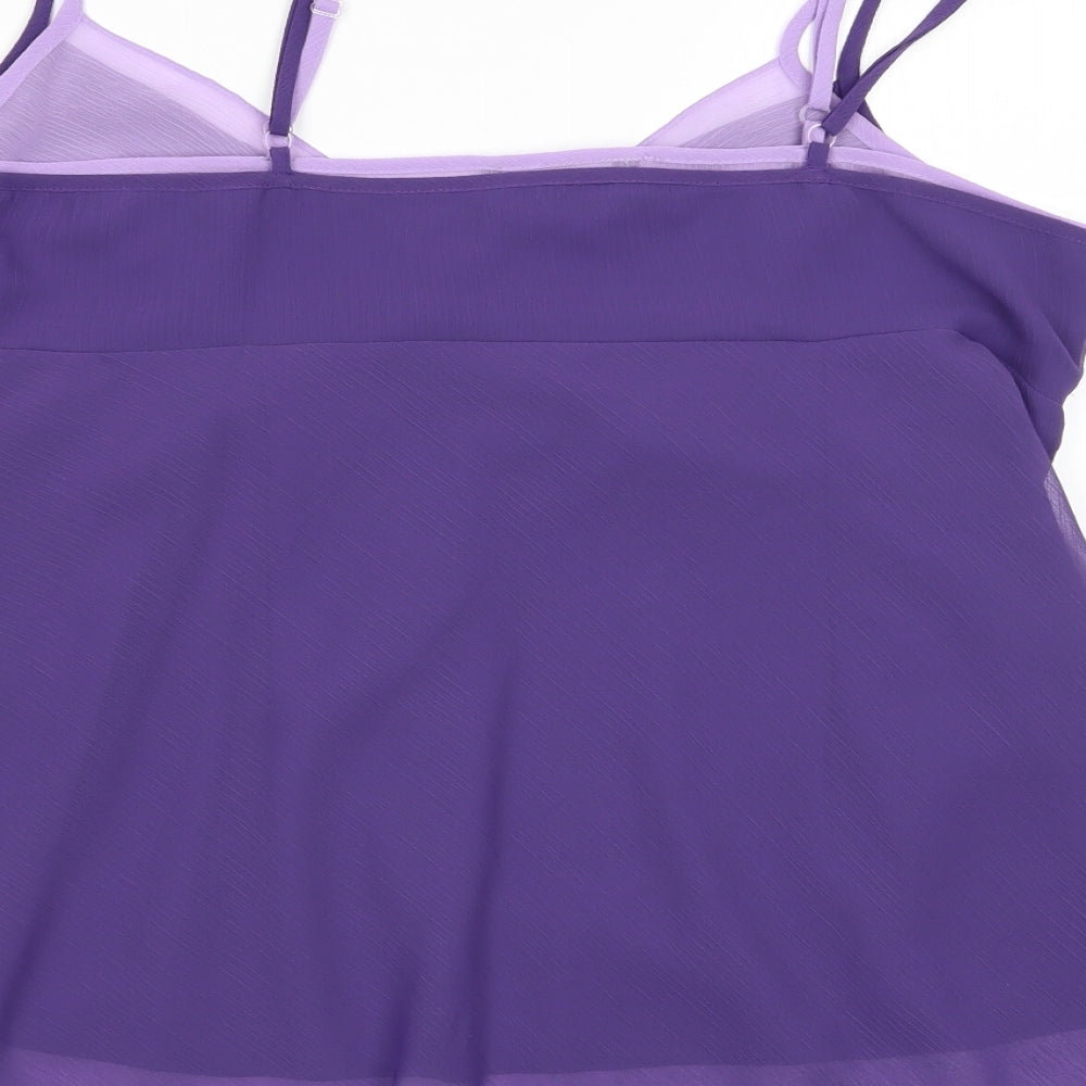 Evans Womens Purple   Camisole Tank Size 20