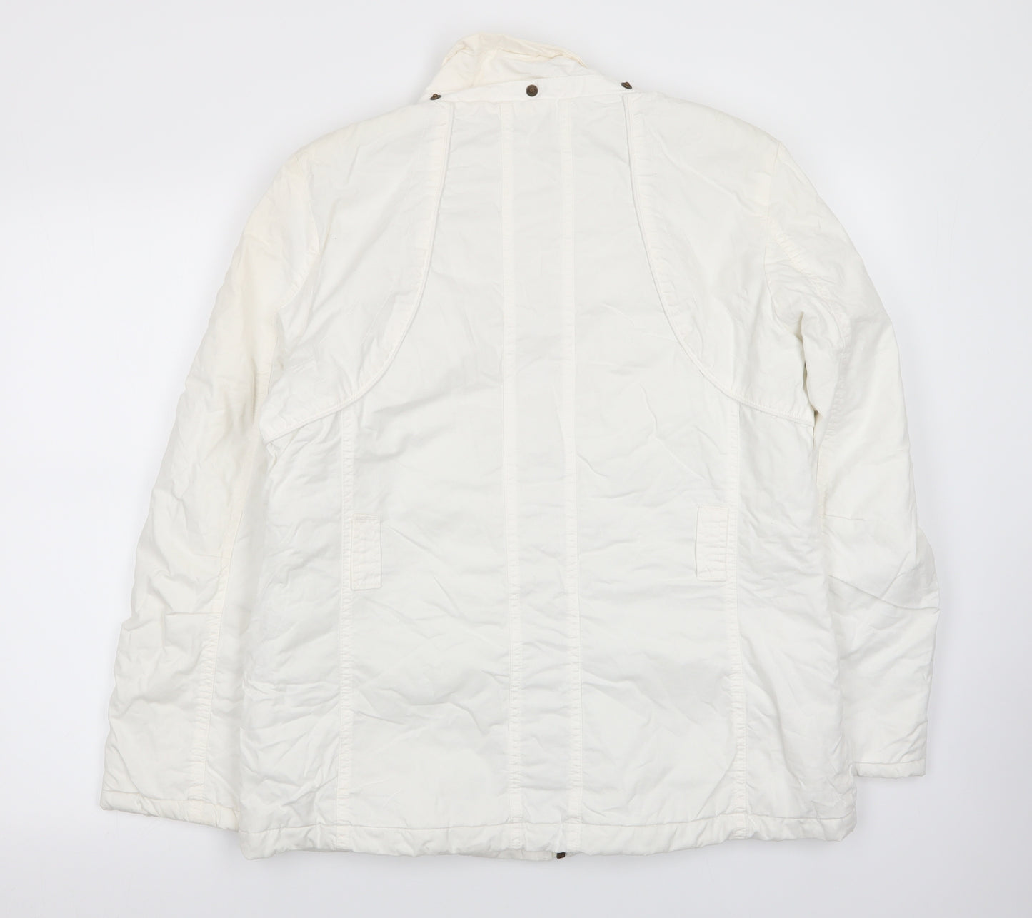 F&F Womens White   Jacket Coat Size 14
