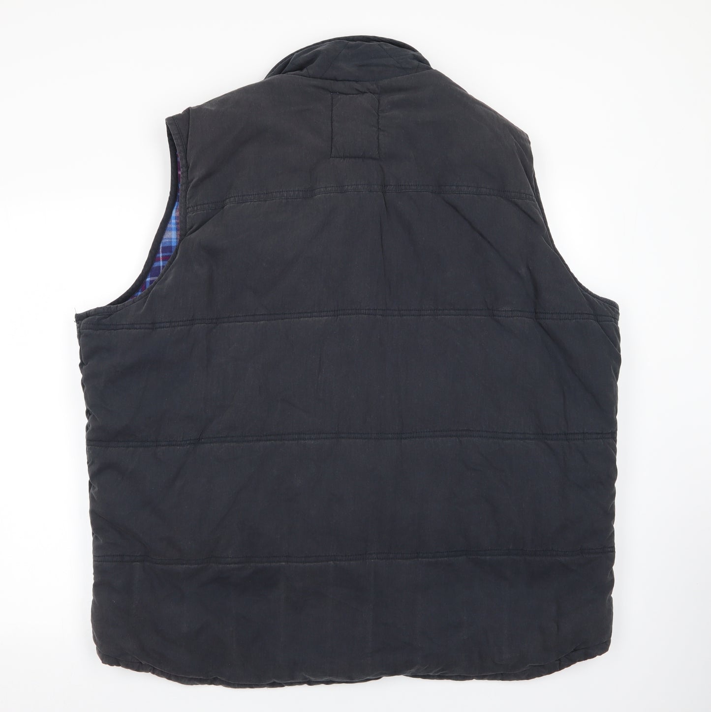 F&F Mens Blue   Gilet Coat Size 3XL