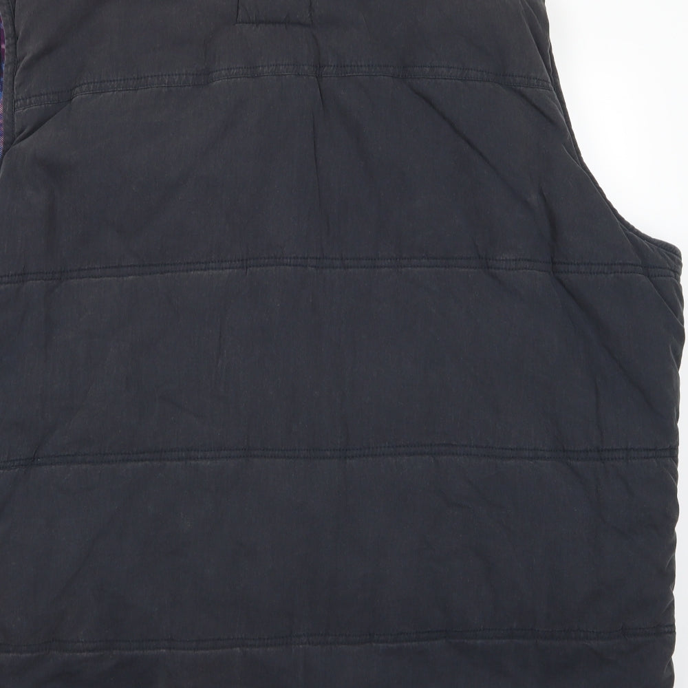 F&F Mens Blue   Gilet Coat Size 3XL