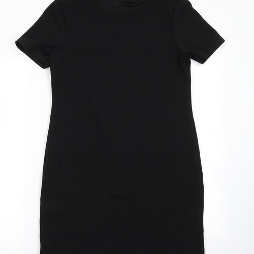 Preworn Womens Black   A-Line  Size 8