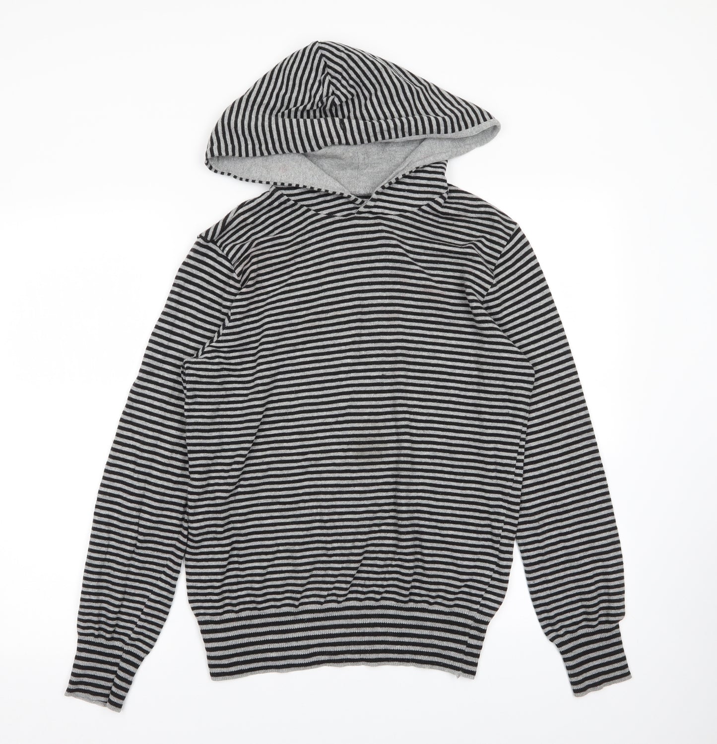 Topman Mens Multicoloured Striped  Pullover Jumper Size M