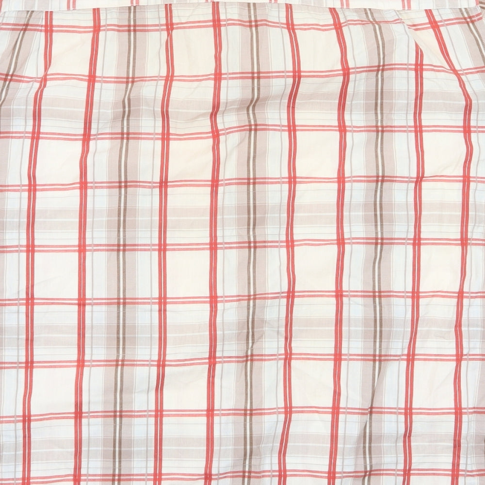 Vintage Mens Multicoloured Check   Button-Up Size XL