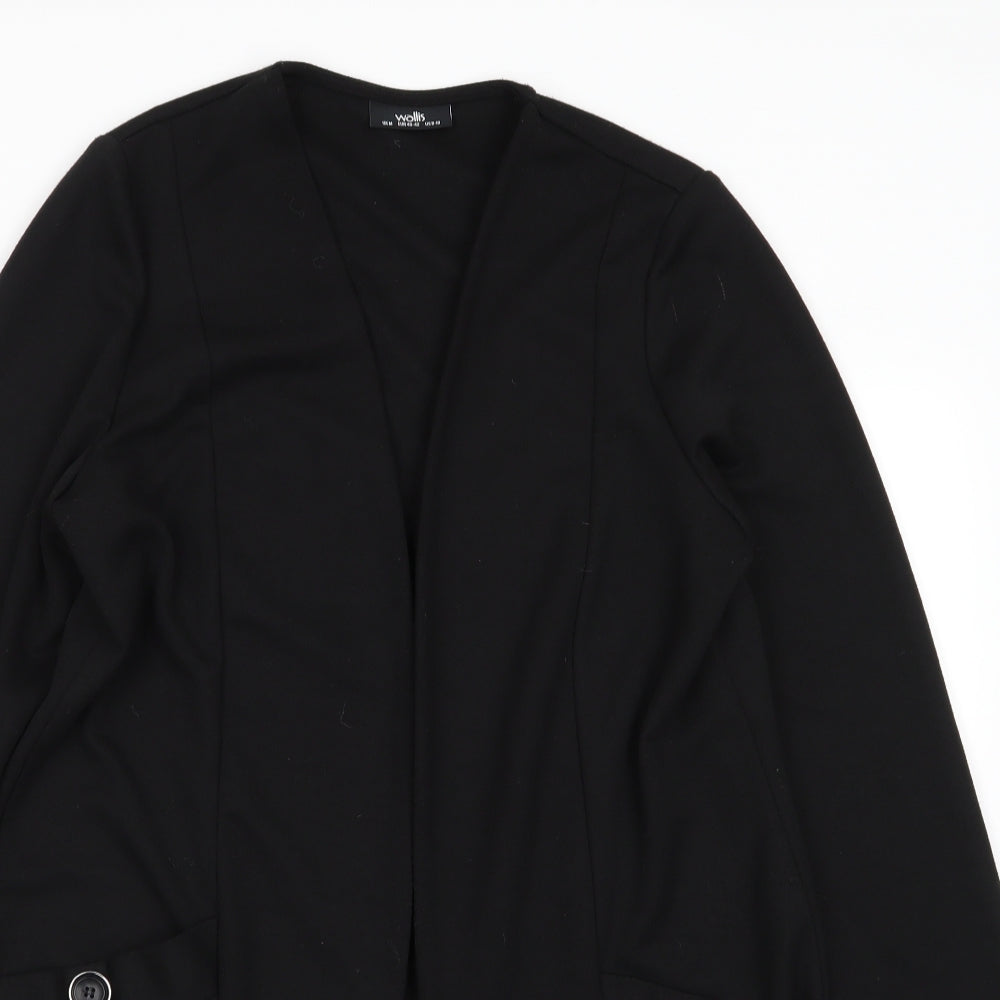Wallis Womens Black   Cardigan Jumper Size M