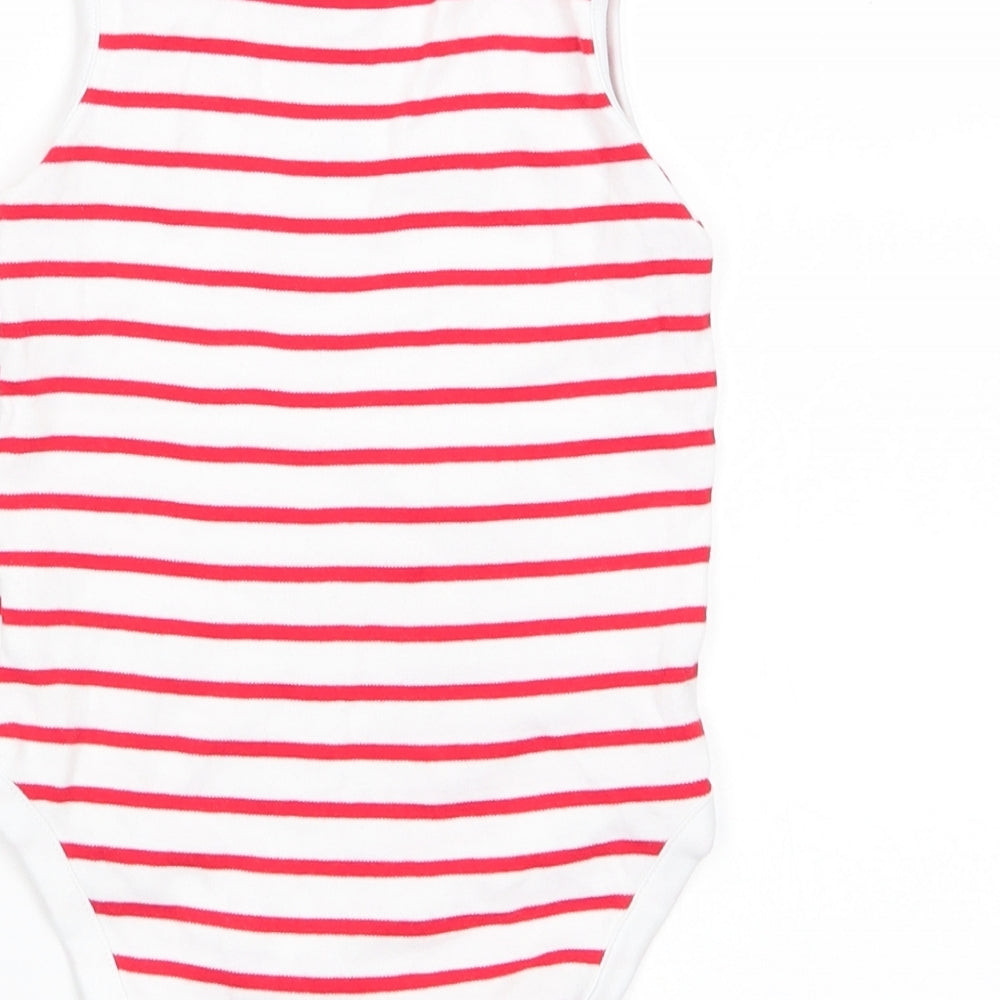 NEXT Boys Multicoloured Striped  Babygrow One-Piece Size 36 Months