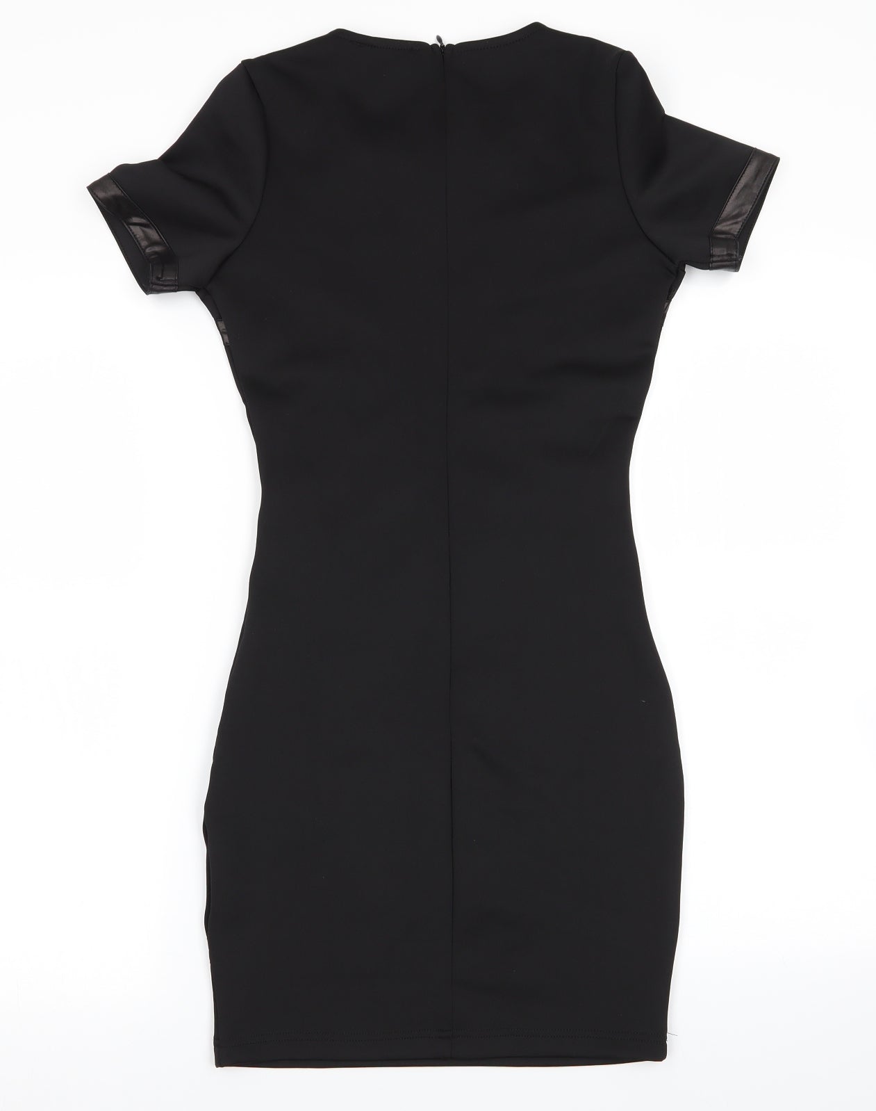 Missguided Womens Black Geometric  Bodycon  Size 8