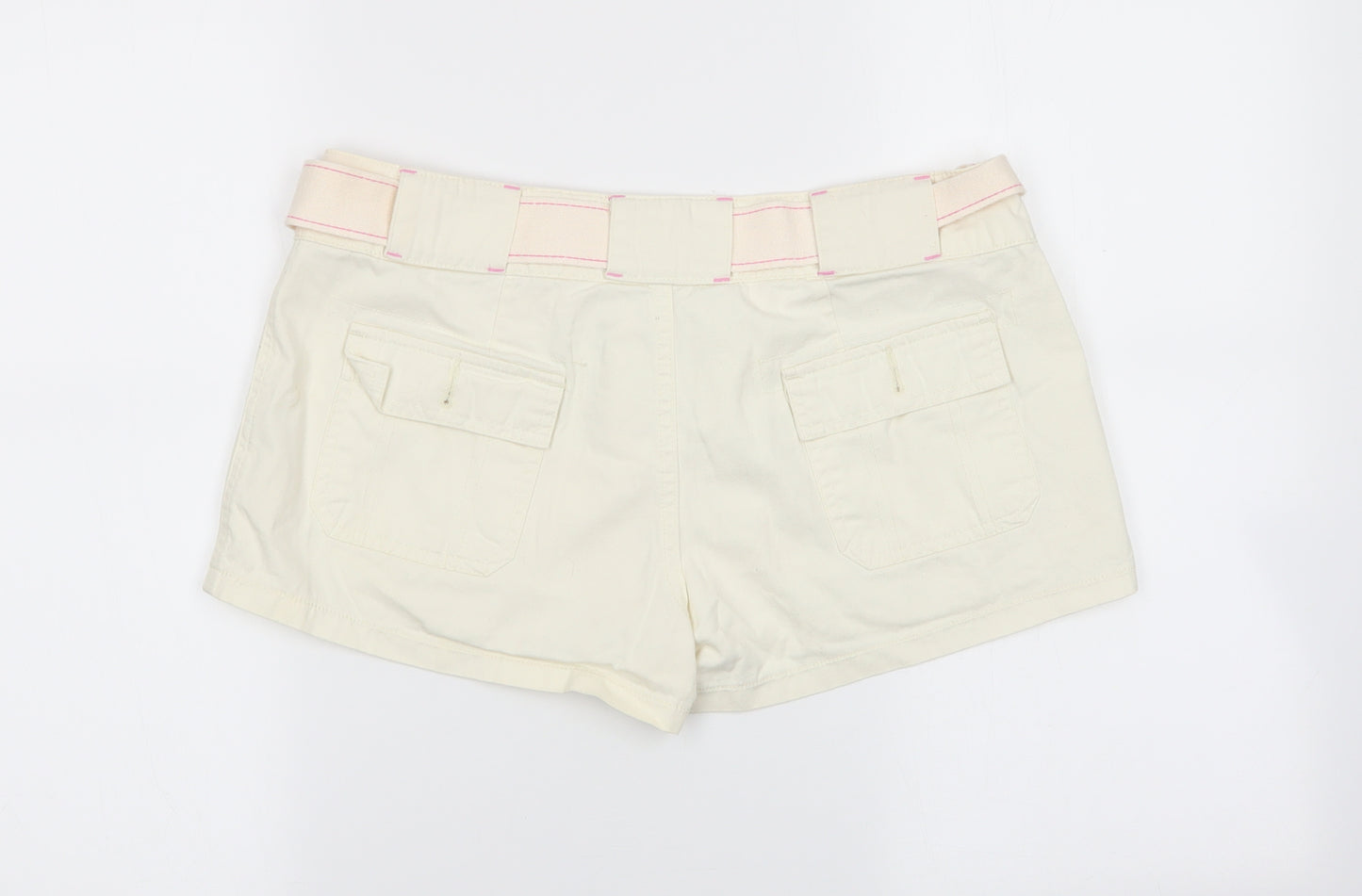 New Look Womens Ivory   Hot Pants Shorts Size 12