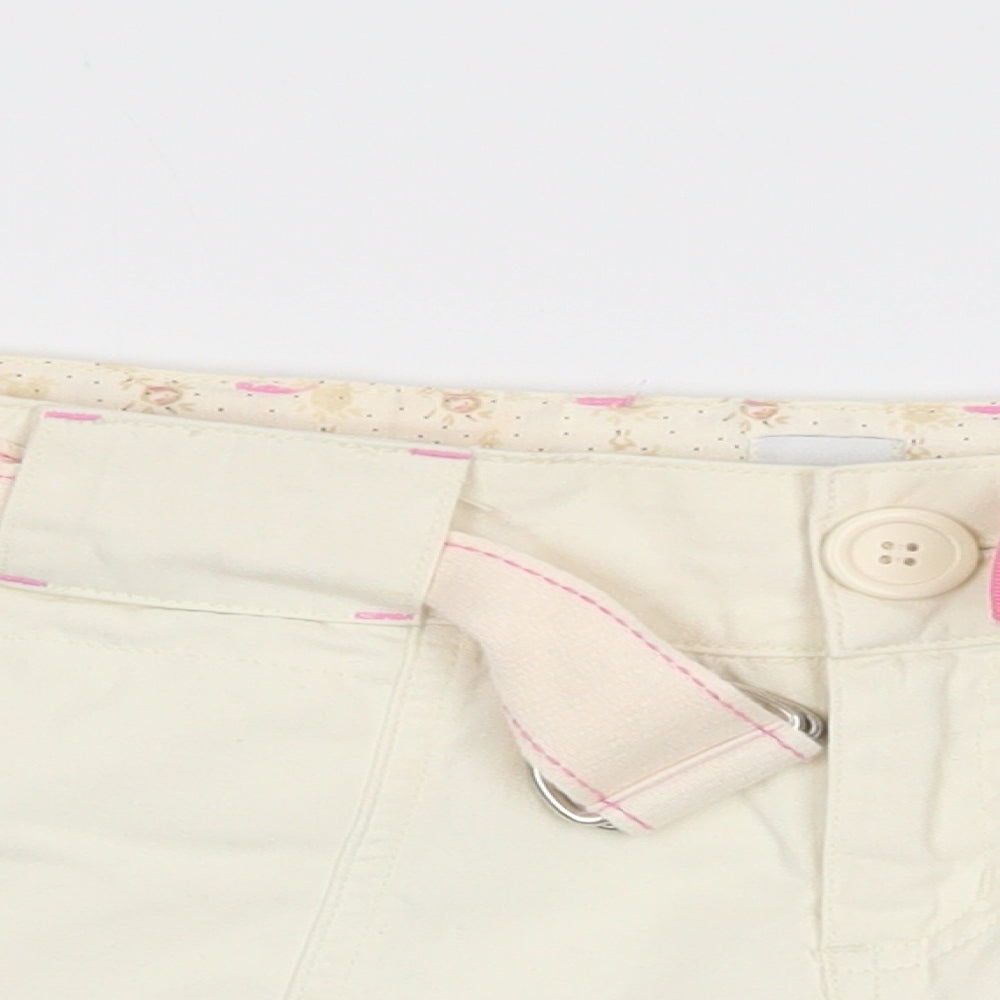 New Look Womens Ivory   Hot Pants Shorts Size 12