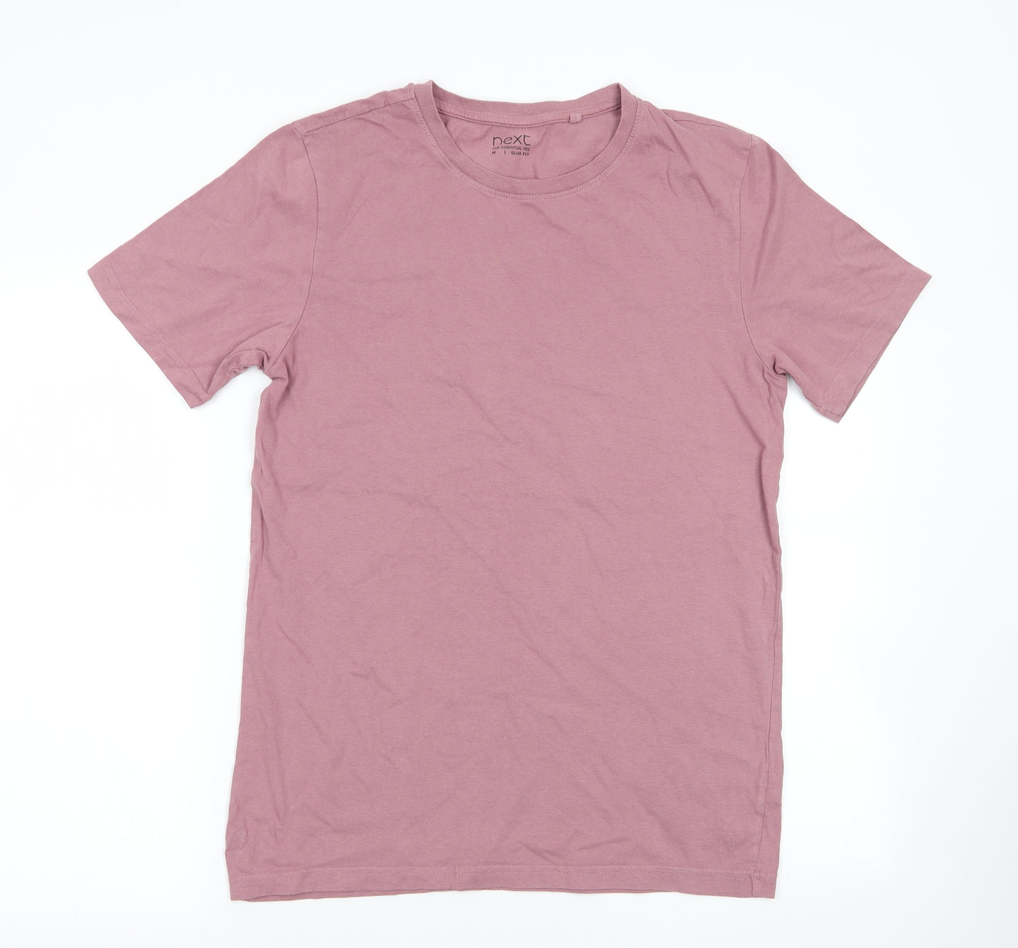 NEXT Mens Pink    T-Shirt Size M