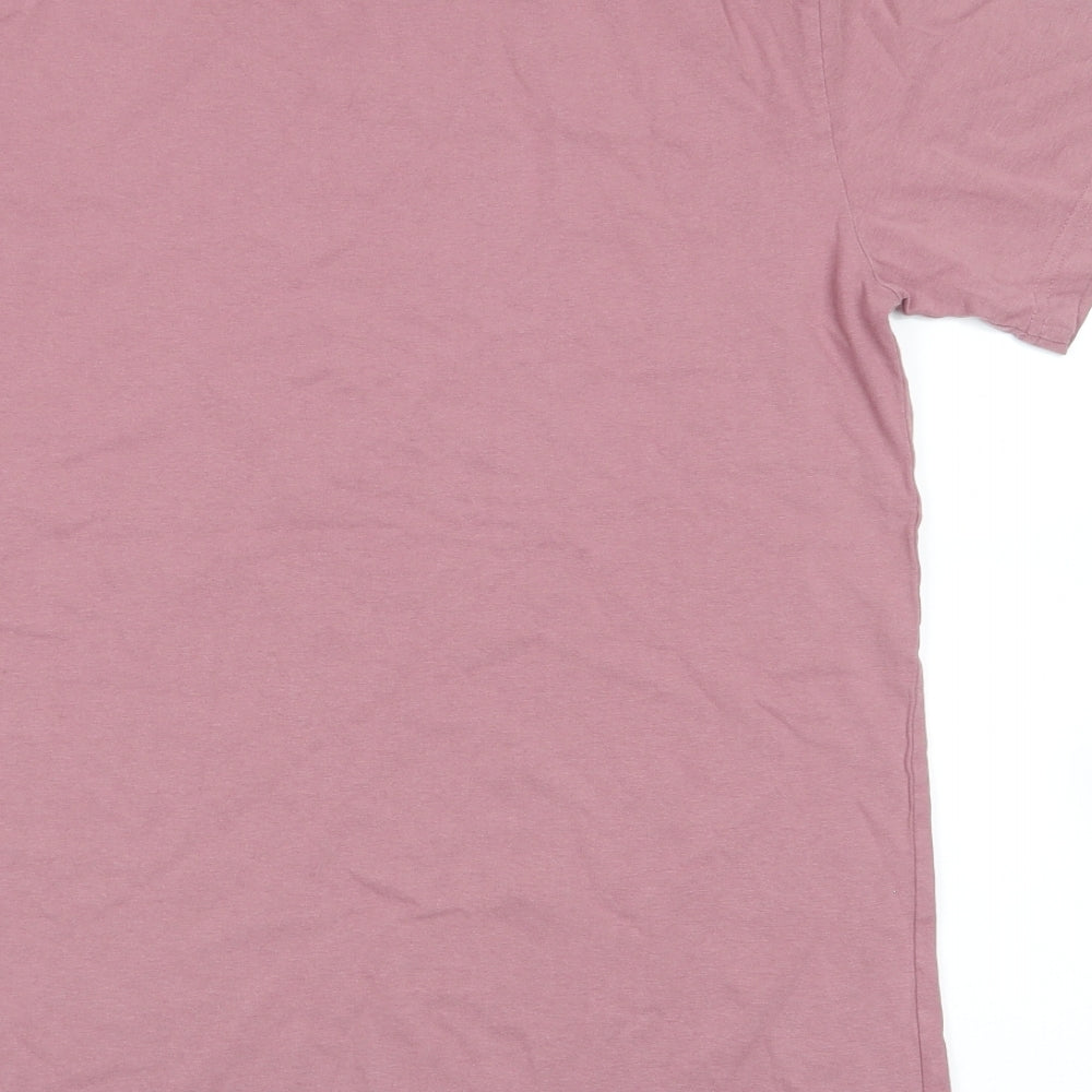 NEXT Mens Pink    T-Shirt Size M