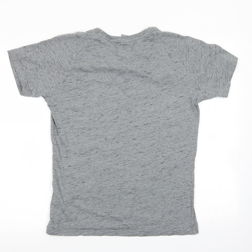 PUMA Mens Grey    T-Shirt Size M