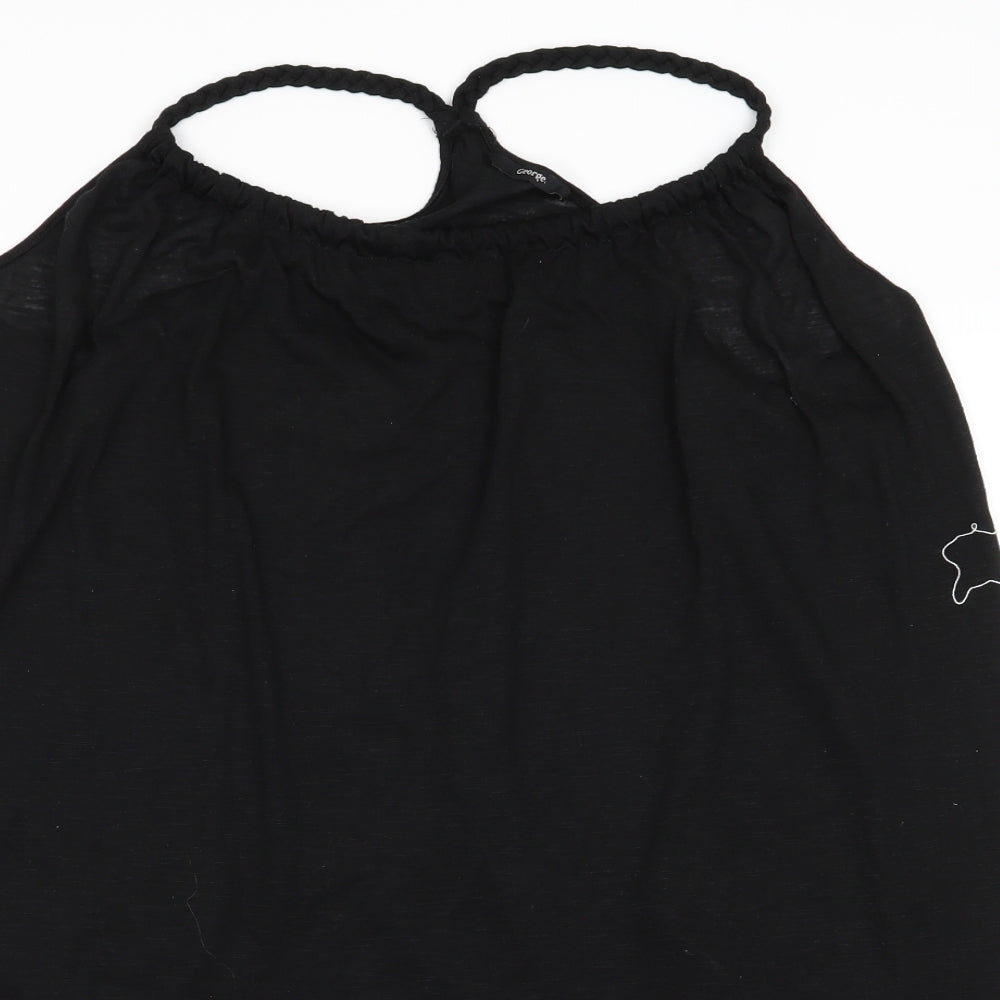 Asda George Womens Black   Basic Tank Size XL