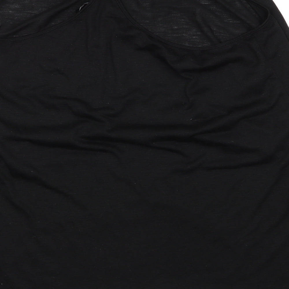 Asda George Womens Black   Basic Tank Size XL